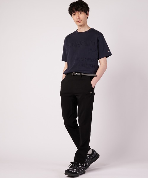 Arnold Palmer(アーノルドパーマー)の「AIR FLEX シェア エンボスロゴ Tシャツ(Tシャツ/カットソー・レディース・ダークネイビー/サーモンピンク/オフホワイト・L/M/S/XS/LL)」の13枚目の写真