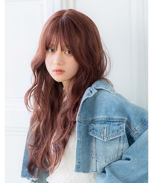 LINEASTORIA（リネアストリア）の「【フルウィッグ・ロング】ソアロング（ウィッグ・レディース・ブラウン系1/レッド系1/ブラウン系2/ブラウン系3/ブラック系1・M）」の3枚目の写真