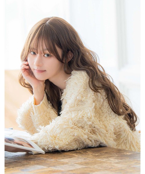 LINEASTORIA（リネアストリア）の「【フルウィッグ・ロング】ソアロング（ウィッグ・レディース・ブラウン系1/レッド系1/ブラウン系2/ブラウン系3/ブラック系1・M）」の14枚目の写真