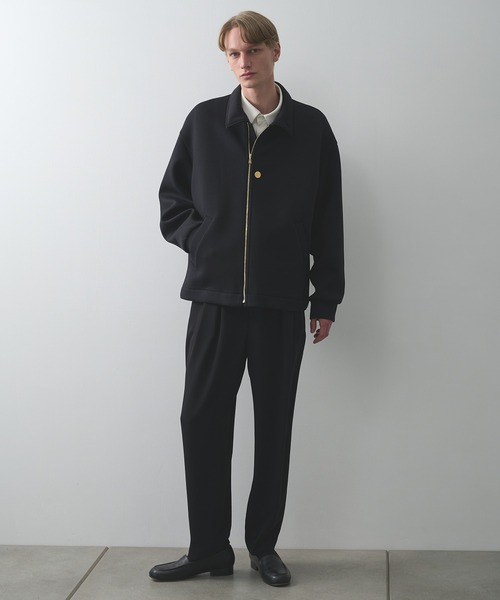 CULLNI（クルニ）の「【CULLNI/クルニ】別注 DB BLOUSON（ブルゾン・メンズ・グレー/モカ/ブラック・1/2）」の4枚目の写真