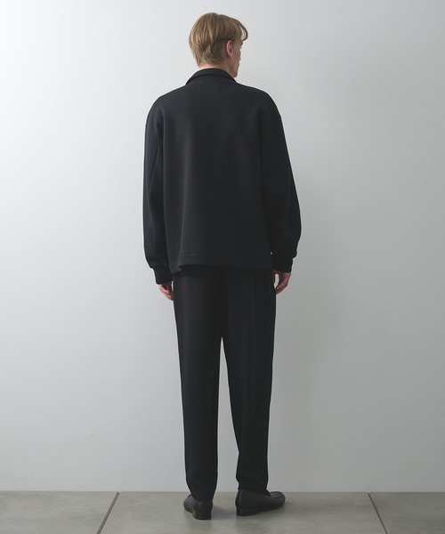 CULLNI（クルニ）の「【CULLNI/クルニ】別注 DB BLOUSON（ブルゾン・メンズ・グレー/モカ/ブラック・1/2）」の6枚目の写真