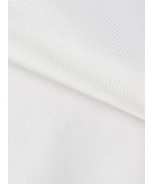 SUIT SQUARE（スーツスクエア）の「FLAT テーパードパンツ ウォッシャブル ストレッチ 速乾 シルキーツイル 無地 裾上げ済み（スラックス・メンズ・ホワイト/ネイビー・M/L/S）」の14枚目の写真