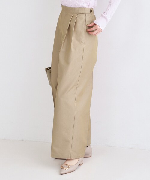 セール】シャンブレータックチノワイド【洗濯機OK】（その他パンツ