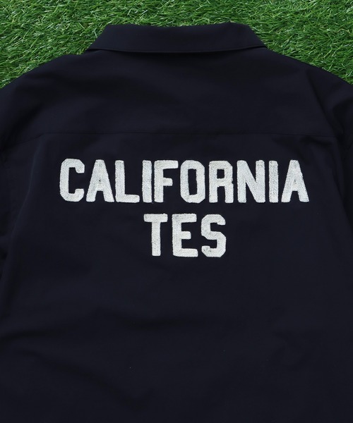 The Endless Summer(エンドレスサマー)の「TES COMFORT HALF ZIP SHIRT / 半袖ハーフジップシャツ(シャツ/ブラウス・メンズ・ブラウン/ネイビー/ブラック・MEDIUM/SMALL/X-LARGE/LARGE)」の6枚目の写真