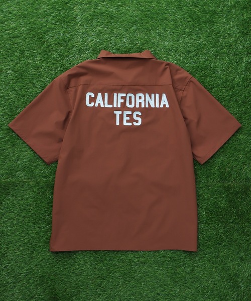 The Endless Summer(エンドレスサマー)の「TES COMFORT HALF ZIP SHIRT / 半袖ハーフジップシャツ(シャツ/ブラウス・メンズ・ブラウン/ネイビー/ブラック・MEDIUM/SMALL/X-LARGE/LARGE)」の10枚目の写真