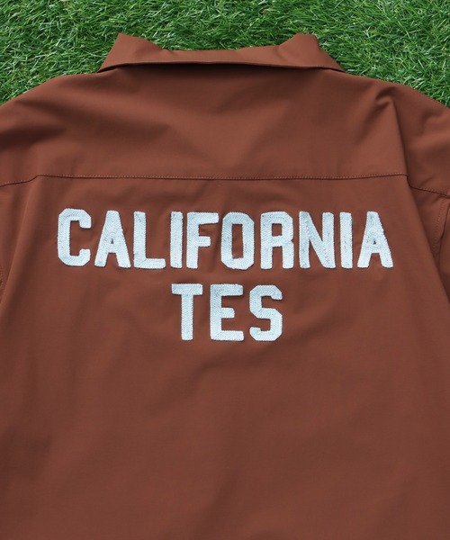 The Endless Summer(エンドレスサマー)の「TES COMFORT HALF ZIP SHIRT / 半袖ハーフジップシャツ(シャツ/ブラウス・メンズ・ブラウン/ネイビー/ブラック・MEDIUM/SMALL/X-LARGE/LARGE)」の14枚目の写真