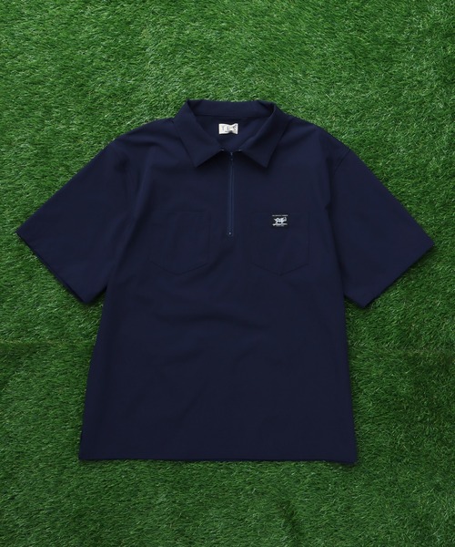 The Endless Summer(エンドレスサマー)の「TES COMFORT HALF ZIP SHIRT / 半袖ハーフジップシャツ(シャツ/ブラウス・メンズ・ブラウン/ネイビー/ブラック・MEDIUM/SMALL/X-LARGE/LARGE)」の15枚目の写真