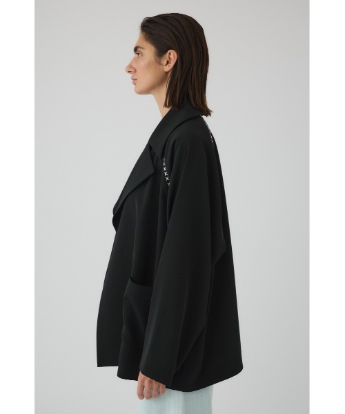 RIM.ARK（リムアーク）の「Hidden detail over trench ヒドゥン ディテール オーバー トレンチ（トレンチコート・レディース・ブラック/ベージュ・FREE）」の19枚目の写真