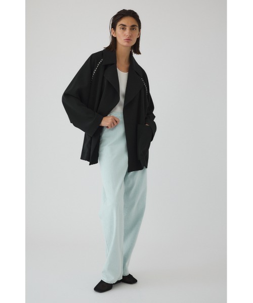 RIM.ARK（リムアーク）の「Hidden detail over trench ヒドゥン ディテール オーバー トレンチ（トレンチコート・レディース・ブラック/ベージュ・FREE）」の22枚目の写真