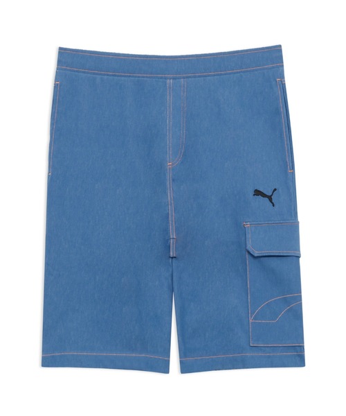 PUMA（プーマ）の「PUMA プーマ メンズ ESS エレベーテッド デニムライク ショーツ（その他パンツ・メンズ・ブルー系その他/ネイビー・XX-LARGE/X-LARGE/LARGE/MEDIUM/SMALL）」の8枚目の写真
