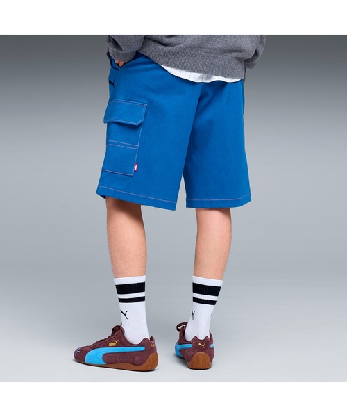 PUMA（プーマ）の「PUMA プーマ メンズ ESS エレベーテッド デニムライク ショーツ（その他パンツ・メンズ・ブルー系その他/ネイビー・XX-LARGE/X-LARGE/LARGE/MEDIUM/SMALL）」の7枚目の写真