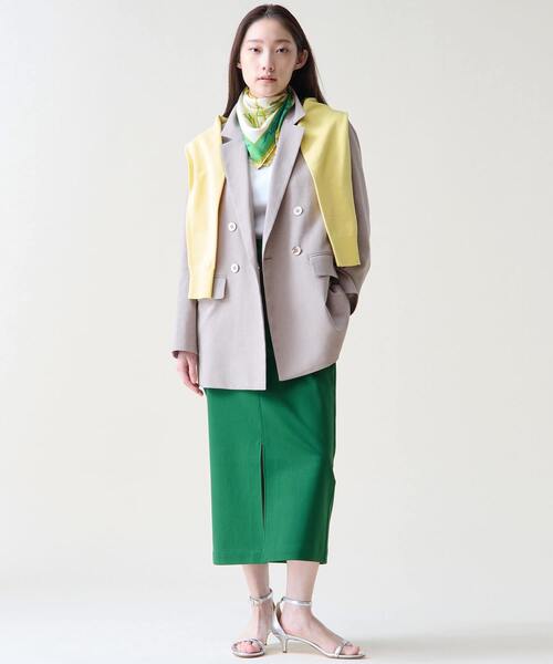 Tiara（ティアラ）の「ストレッチタイトスカート（スカート・レディース・ブラック/ブルー/グリーン・2/3/4）」の7枚目の写真