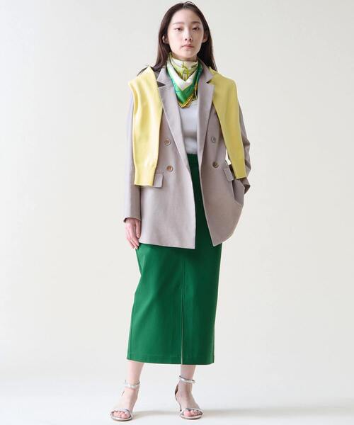 Tiara（ティアラ）の「ストレッチタイトスカート（スカート・レディース・ブラック/ブルー/グリーン・2/3/4）」の6枚目の写真