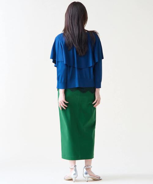 Tiara（ティアラ）の「ストレッチタイトスカート（スカート・レディース・ブラック/ブルー/グリーン・2/3/4）」の20枚目の写真