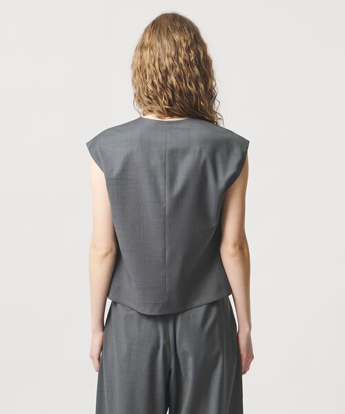 LOEFF（ロエフ）の「＜LOEFF＞トロピカルウール ベスト（ベスト・レディース・ブラック/オリーブ/コバルトブルー・FREE）」の14枚目の写真