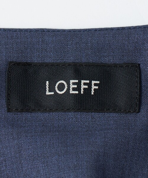 LOEFF（ロエフ）の「＜LOEFF＞トロピカルウール ベスト（ベスト・レディース・ブラック/オリーブ/コバルトブルー・FREE）」の6枚目の写真