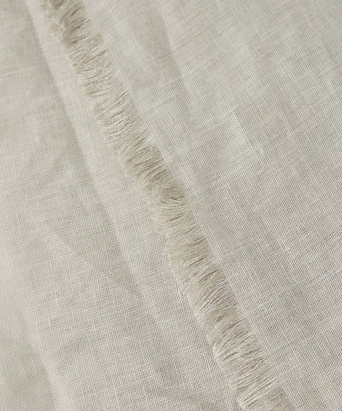 Chaos（カオス）の「Chaos(カオス)/◆ASAUCEM MELER◆別注リネンスカーフ（ストール/ショール・レディース・サンドグレー/その他/ブラウン系その他・FREE）」の19枚目の写真