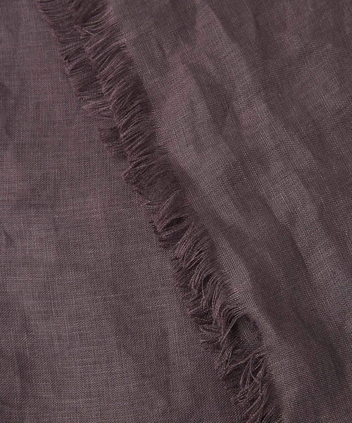 Chaos（カオス）の「Chaos(カオス)/◆ASAUCEM MELER◆別注リネンスカーフ（ストール/ショール・レディース・サンドグレー/その他/ブラウン系その他・FREE）」の20枚目の写真