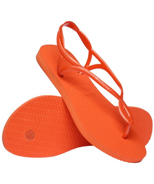 havaianas(ハワイアナス)の「LUNA(サンダル・レディース・ブラック/オリーブ/ゴールド系4/チェリーピンク/オレンジ・22cm/23cm/24.5cm/25.5cm)」の4枚目の写真