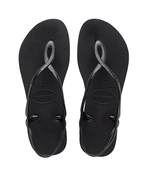 havaianas(ハワイアナス)の「LUNA(サンダル・レディース・ブラック/オリーブ/ゴールド系4/チェリーピンク/オレンジ・22cm/23cm/24.5cm/25.5cm)」の6枚目の写真