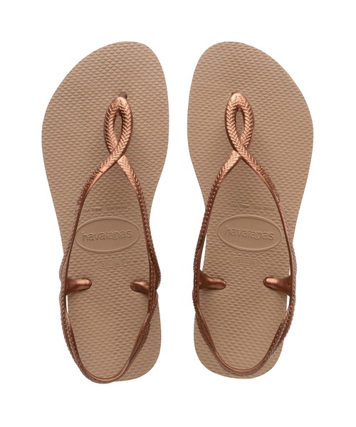 havaianas(ハワイアナス)の「LUNA(サンダル・レディース・ブラック/オリーブ/ゴールド系4/チェリーピンク/オレンジ・22cm/23cm/24.5cm/25.5cm)」の16枚目の写真