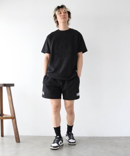 PARIS SAINT-GERMAIN（パリサンジェルマン）の「PSG-INTERLOCK　SHORT　PANTS（その他パンツ・メンズ・グレー/ブラック・M/L/XL）」の21枚目の写真