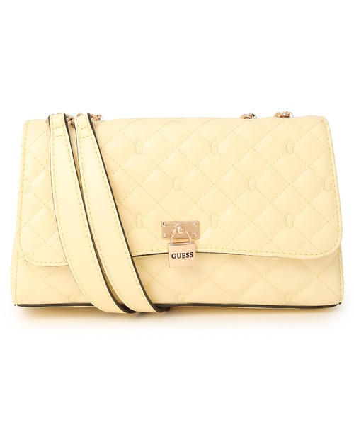 Guess(ゲス)の「RAMONA CONVERTBLE CROSBDY FLAP バッグ ショルダーバッグ(ショルダーバッグ・レディース・ライトベージュ/ホワイト/ブラック/ライトイエロー・ONE SIZE)」の4枚目の写真