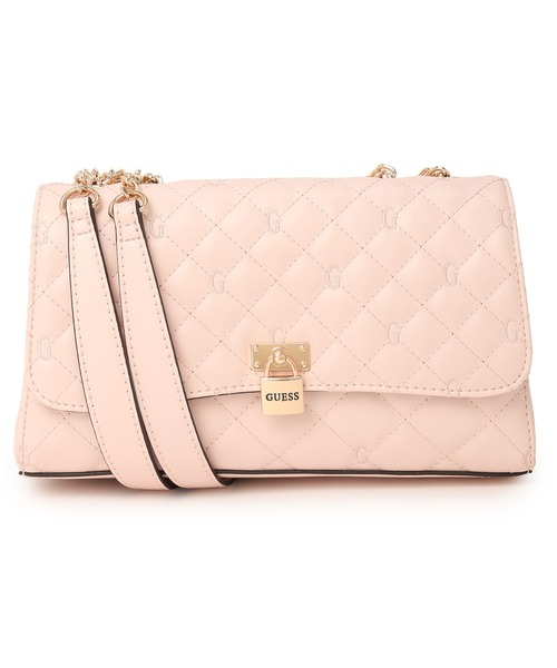 Guess(ゲス)の「RAMONA CONVERTBLE CROSBDY FLAP バッグ ショルダーバッグ(ショルダーバッグ・レディース・ライトベージュ/ホワイト/ブラック/ライトイエロー・ONE SIZE)」の1枚目の写真