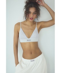 ALEXIA STAM | Rib Triangle Bra/パッドinリブブラトップ(インナーウェア/肌着)