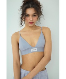 ALEXIA STAM | Rib Triangle Bra/パッドinリブブラトップ(インナーウェア/肌着)