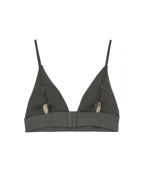 ALEXIA STAM（アリシアスタン）の「Rib Triangle Bra/パッドinリブブラトップ（インナーウェア/肌着・レディース・ブルー/チャコールグレー/グレー/イエロー・L/M/S）」の20枚目の写真