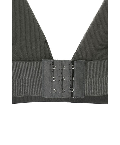 ALEXIA STAM（アリシアスタン）の「Rib Triangle Bra/パッドinリブブラトップ（インナーウェア/肌着・レディース・ブルー/チャコールグレー/グレー/イエロー・L/M/S）」の22枚目の写真