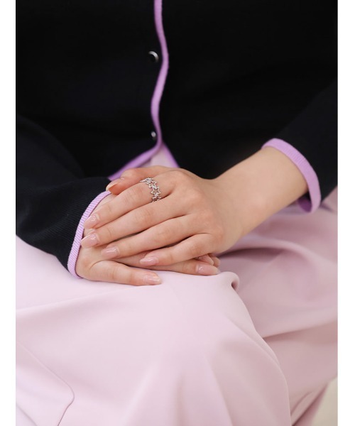 Edit Sheen（エディットシーン）の「スターモチーフフリーリング（リング・レディース・シルバー/ゴールド・FREE）」の2枚目の写真