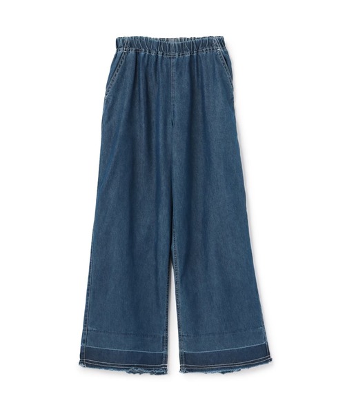 trois lapins kp（トロワラパンケーピー）の「【Trois Lapins】 テンセルデニム パンツ（デニムパンツ・キッズ・サックスブルー/ブルー・140cm/150cm/160cm）」の13枚目の写真