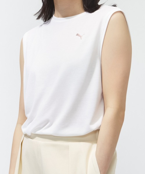 PUMA(プーマ)の「プーマ PUMA タンク(タンクトップ・レディース・ブラック/ホワイト・M/L/XL)」の1枚目の写真