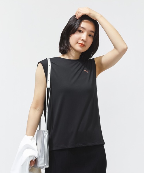 PUMA(プーマ)の「プーマ PUMA タンク(タンクトップ・レディース・ブラック/ホワイト・M/L/XL)」の10枚目の写真