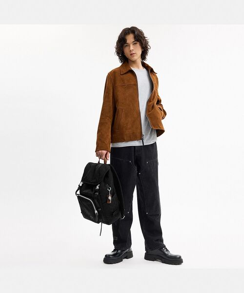 COACH（コーチ）の「ローガン バックパック・シグネチャー ナイロン（バックパック/リュック・メンズ・ブラック系その他・ONE）」の3枚目の写真