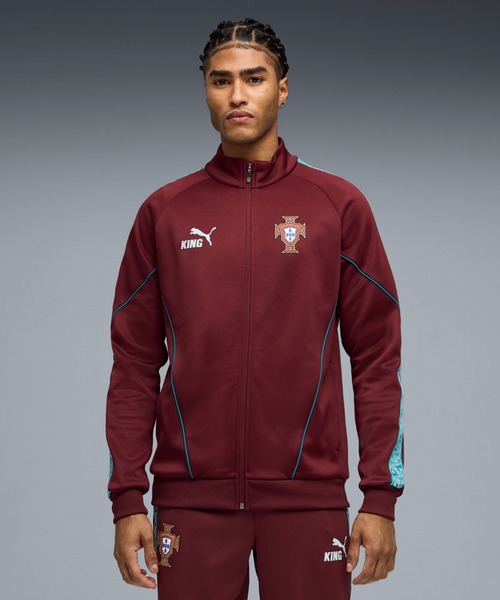 プーマ サッカー ポルトガル代表 ジャージ ジャケット ワールドカップ FIFA PUMA プーマ メンズ サッカー ポルトガル代表 キング アンセム