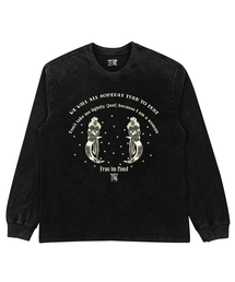 フラウインモンド ピグメントダイングロングTシャツ