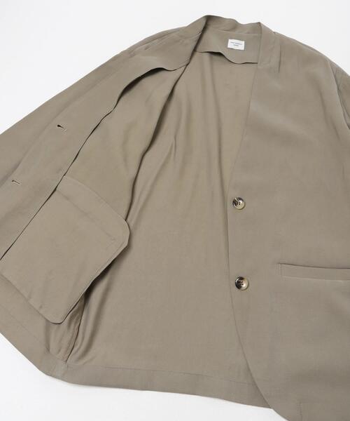 URBAN RESEARCH DOORS（アーバンリサーチドアーズ）の「ノーカラージャケット（その他アウター・レディース・チャコールグレー/ベージュ系その他・FREE）」の16枚目の写真