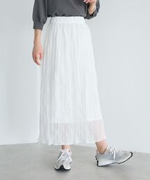 シアーワッシャースカート ◆