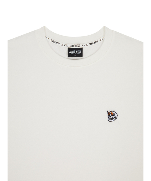 JAMIE WEST(ジェイミーウエスト)の「サイモンピケ レギュラーTシャツ (ホワイト)(Tシャツ/カットソー・レディース・その他・MEDIUM/LARGE/X-LARGE)」の3枚目の写真
