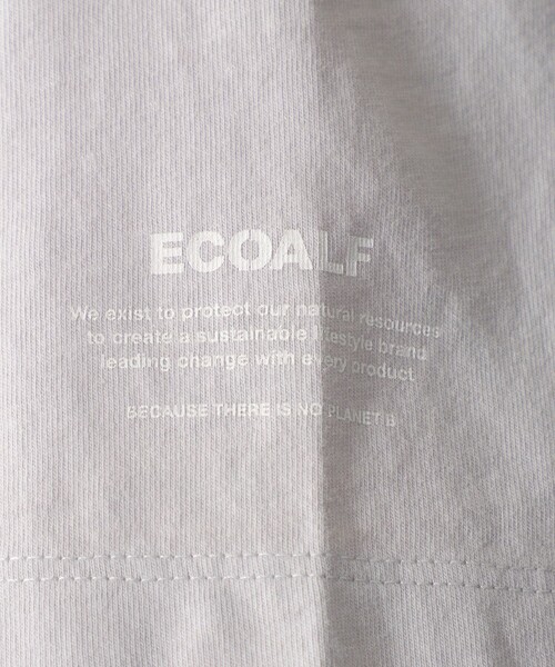 ECOALF(エコアルフ)の「MIN BECAUSE Tシャツ / MINALF T-SHIRT(Tシャツ/カットソー・メンズ・ホワイト/ネイビー/グレー系その他・S/L/M)」の10枚目の写真