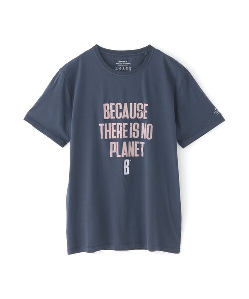 ECOALF(エコアルフ)の「MIN BECAUSE Tシャツ / MINALF T-SHIRT(Tシャツ/カットソー・メンズ・ホワイト/ネイビー/グレー系その他・S/L/M)」の14枚目の写真