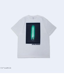 『スター・ウォーズ/STARWARS』"""Lightsaber"" T-Shirt"  半袖プリントTシャツ ビックシルエット ピグメント加工 ヴィンテージライク
