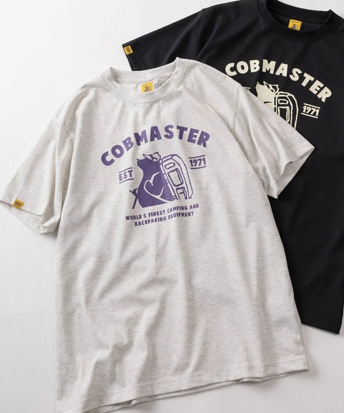 COBMASTER（コブマスター）の「【81】【COBMASTER/コブマスター】スーベニアロゴ クルーネック Tシャツ/ユニセックス/レディース/メンズ（Tシャツ/カットソー・メンズ・ダークグリーン/ブラック/ホワイト/アッシュグレー・38/42/40）」の3枚目の写真
