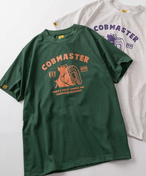 COBMASTER（コブマスター）の「【81】【COBMASTER/コブマスター】スーベニアロゴ クルーネック Tシャツ/ユニセックス/レディース/メンズ（Tシャツ/カットソー・メンズ・ダークグリーン/ブラック/ホワイト/アッシュグレー・38/42/40）」の4枚目の写真