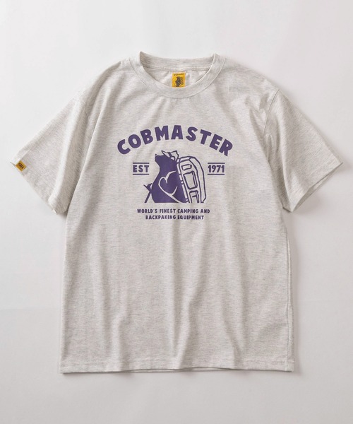 COBMASTER（コブマスター）の「【81】【COBMASTER/コブマスター】スーベニアロゴ クルーネック Tシャツ/ユニセックス/レディース/メンズ（Tシャツ/カットソー・メンズ・ダークグリーン/ブラック/ホワイト/アッシュグレー・38/42/40）」の5枚目の写真