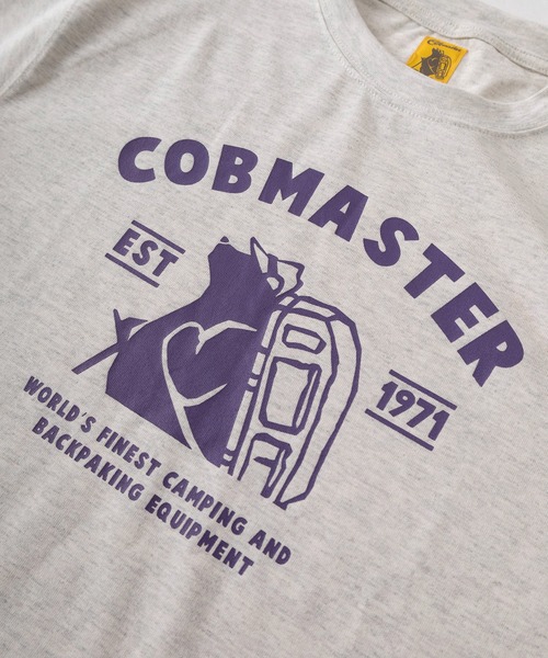 COBMASTER（コブマスター）の「【81】【COBMASTER/コブマスター】スーベニアロゴ クルーネック Tシャツ/ユニセックス/レディース/メンズ（Tシャツ/カットソー・メンズ・ダークグリーン/ブラック/ホワイト/アッシュグレー・38/42/40）」の8枚目の写真
