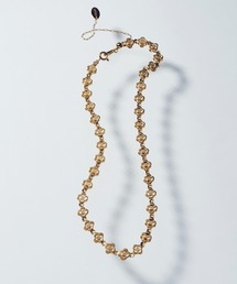 GOLDY（ゴールディ）の「【金属アレルギー軽減】フラワー ライン ステンレス タトゥー チョーカー（チョーカー）」